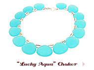 Lucky Aqua Choker