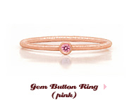 Gem Button Ring